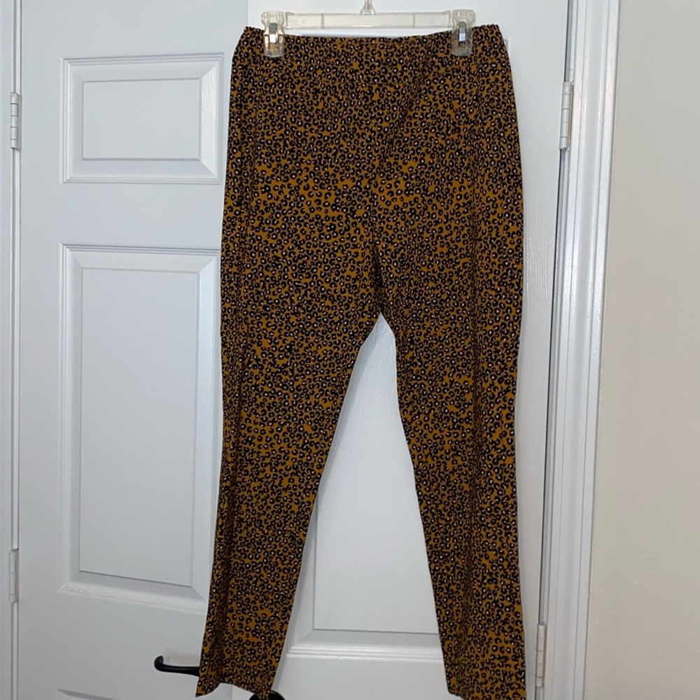 Leopard pants